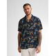 chemise homme petrol industries men shirt short sleeve aop