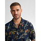 chemise homme petrol industries men shirt short sleeve aop