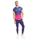 t-shirt homme siksilk siksilk s/s fade panel tech t