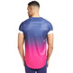 t-shirt homme siksilk siksilk s/s fade panel tech t
