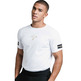t-shirt homme  siksilk exposed tape raglan gym tee