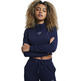 sweat-shirt femme  siksilk zonal track top