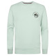 sweat-shirt homme  petrol industries men sweater round neck print