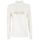 t-shirt femme  yes zee t-shirt donna lupetto, m/l