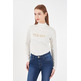 t-shirt femme  yes zee t-shirt donna lupetto, m/l