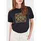 t-shirt femme  yes zee t-shirt donna girocollo, m/c