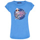 t-shirt femme yes zee t-shirt donna mordiba, girocol