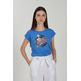 t-shirt femme yes zee t-shirt donna mordiba, girocol