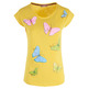 t-shirt femme  yeszee t-shirt donna morbida, girocol