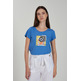 t-shirt femme yes zee t-shirt donna scollo a madonna