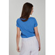 t-shirt femme yes zee t-shirt donna scollo a madonna