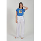 t-shirt femme yes zee t-shirt donna scollo a madonna