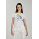 t-shirt femme  yes zee t-shirt donna girocollo, m/c