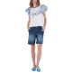 t-shirt femme  yes zee t-shirt donna girocollo, manic