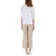 t-shirt femme  yes zee t-shirt donna crop, over
