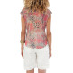 t-shirt femme  yes zee t-shirt donna, stampa sublimat