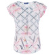 t-shirt femme yes zee t-shirt donna smanicata, stamp