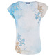 t-shirt femme yes zee t-shirt donna smanicata, stamp