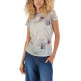 t-shirt femme  yes zee t-shirt donna girocollo, m/c,s