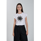 femme t-shirt donna manica a kisinge 0101