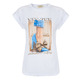 femme t-shirt donna manica kisinge co 0101