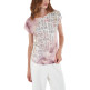 t-shirt femme  yes zee t-shirt donna, stampa sublimat