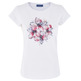 t-shirt femme yes zee t-shirt donna girocollo, m/c