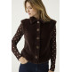 manteau femme  garcia jeans colbert + gilet