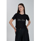 t-shirt femme  yes zee t-shirt donna corta, girocollo