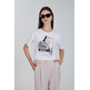 t-shirt femme  yes zee t-shirt donna girocollo, m/c