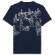homme tee-shirts col rond homme adul 166