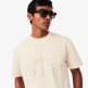 t-shirt homme  lacoste tee-shirts col rond homme adul