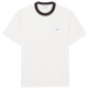 t-shirt homme  lacoste tee-shirts col rond homme adul