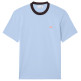 t-shirt homme  lacoste tee-shirts col rond homme adul