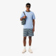 t-shirt homme  lacoste tee-shirts col rond homme adul