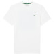 t-shirt homme  lacoste tee-shirts col rond homme adul