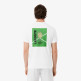 t-shirt homme  lacoste tee-shirts col rond homme adul