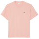 t-shirt homme  lacoste tee-shirts col rond homme adul