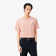 t-shirt homme  lacoste tee-shirts col rond homme adul