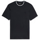 t-shirt homme  lyle & scott tipped superfine t-shirt