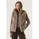manteau femme  garcia jeans colbert + gilet