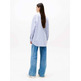 femme tjw ovs badge stripe shirt c5z