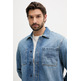 pôle homme  pepe jeans relaxed shirt weston fs dusk b