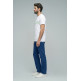 t-shirt homme  salsa jeans t-shirt slim fit branding colo