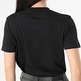 t-shirt femme  calvin klein w ss 20s classic logo tee
