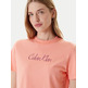 t-shirt femme calvin klein w ss 20s classic logo tee