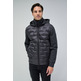 maillot homme salsa zip-thru padded jumper w/hoodi