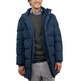cazadora homme  el ganso manteau plumas largo azul