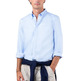 chemise homme  ganso chemise bandera pin point celes