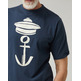 t-shirt homme  altonadock t-shirt azul marino